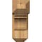 Ekena Millwork Olympic Craftsman Rough Sawn Bracket w/ Offset Brace, Western Red Cedar, 8"W x 20"D x 20"H BKT0806X20X20OLY04RWR - alternate 4